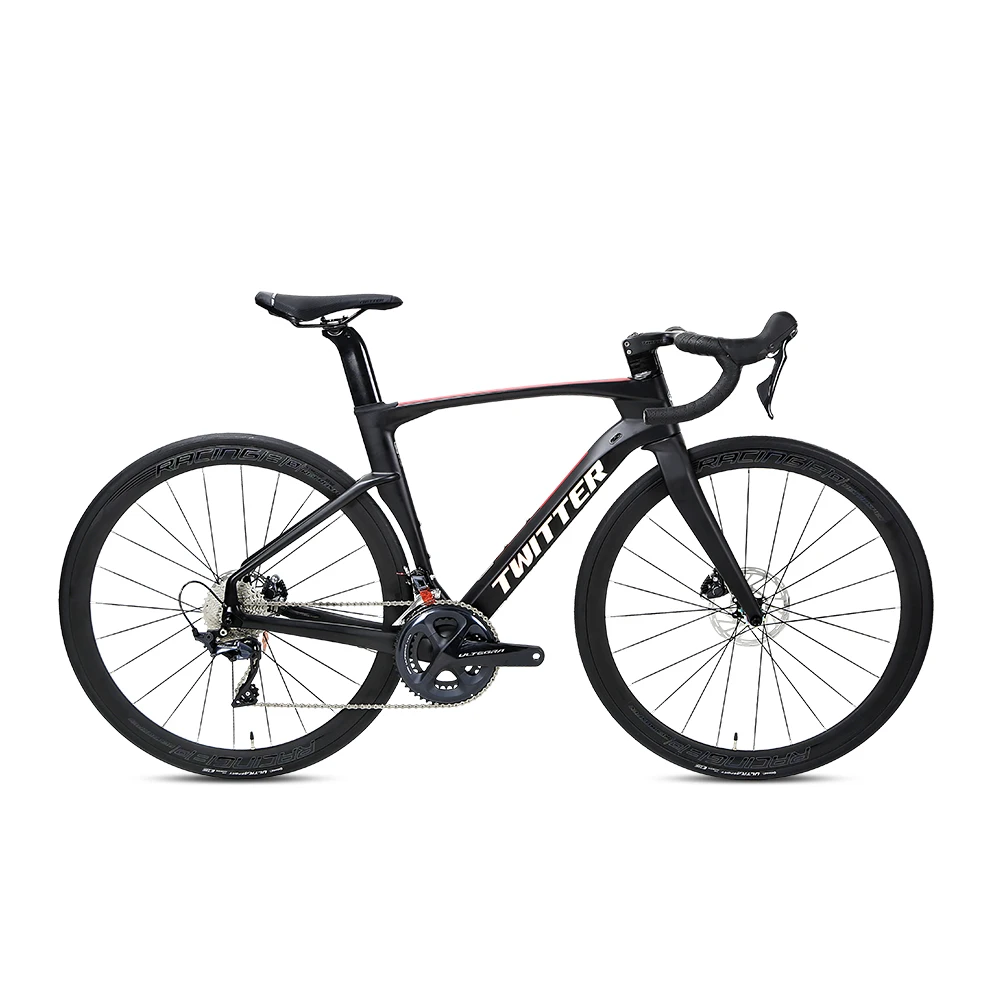 Factory OEM 700C Carbon Hydraulic Disc Brake Road Bike RIV 22 Speed Carbon Frame Road Bicycle for Adults Racing Bike