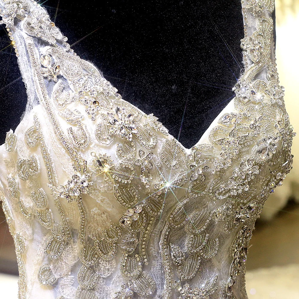 LUWEIYA  OEM Service Supply Type Lace Beaded Decoration ladies wedding dressing in Turkey