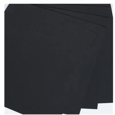 High Folding Strength Black Chipboard Paper Roll And Sheets