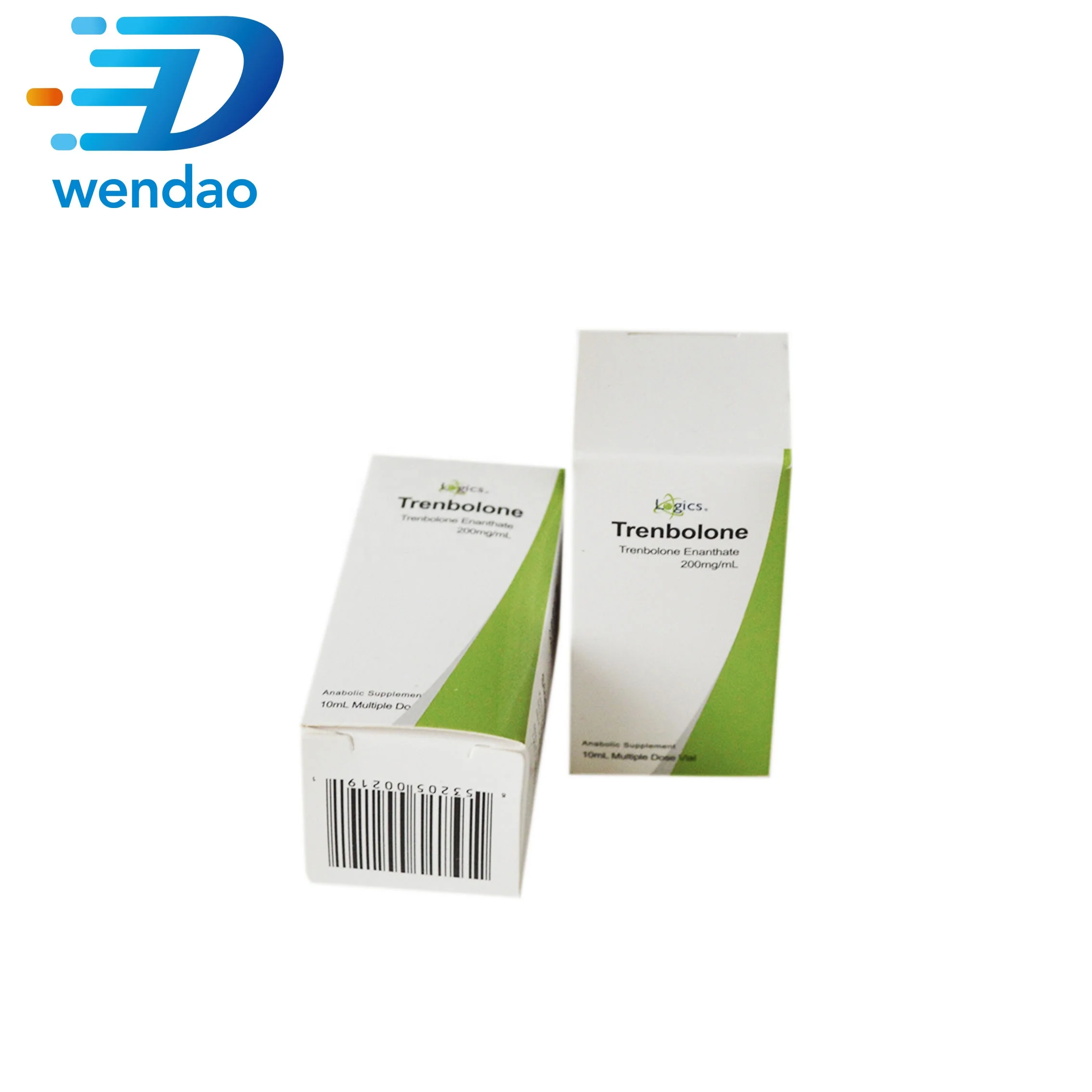 pharmacy matte printing free design logo packaging 10ml steroid vial boxes