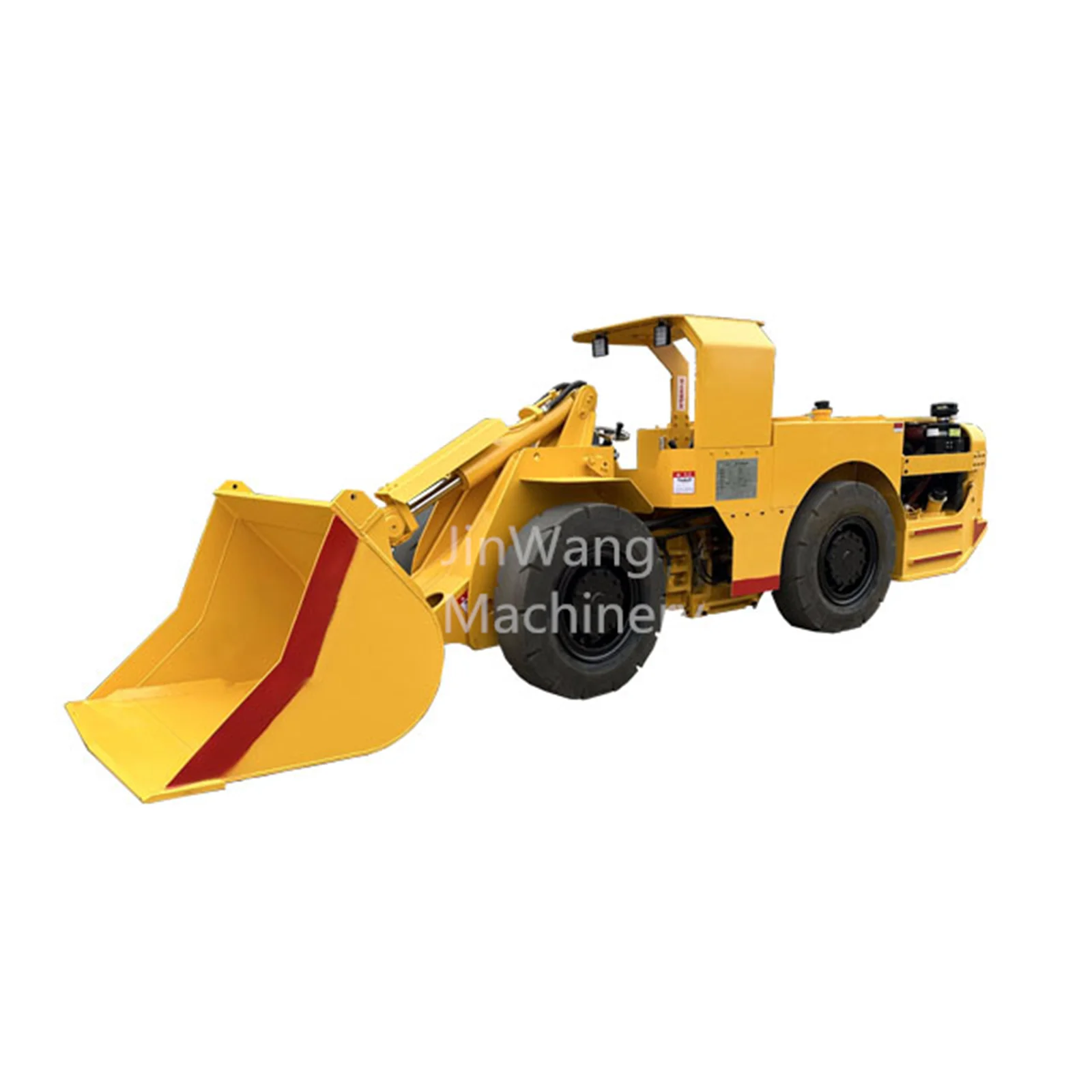 JINWANG 1 M3 Underground Scooptram Mining Equipment With 56.5kw Engine Coal Loader Underground Mining