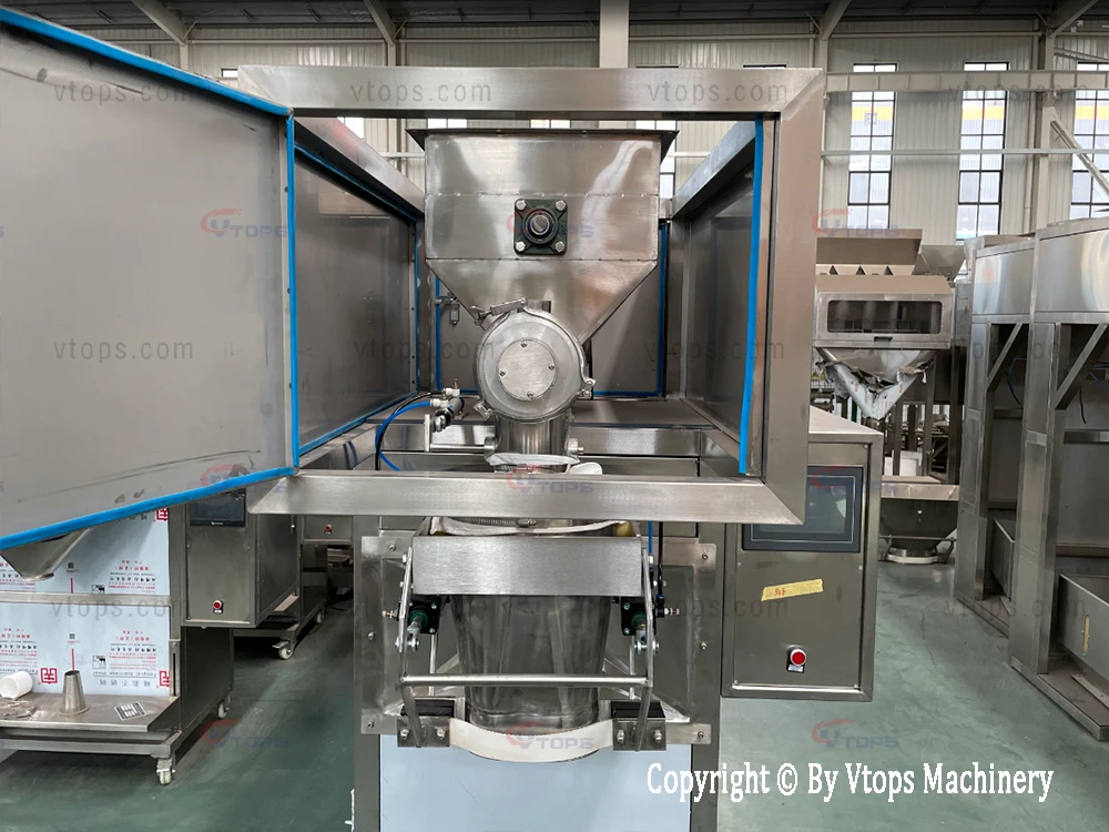 Food Grade 5LB 60LB Fine White Sugar Powder Pesticide Powder Manually Place Bag Filling Machine