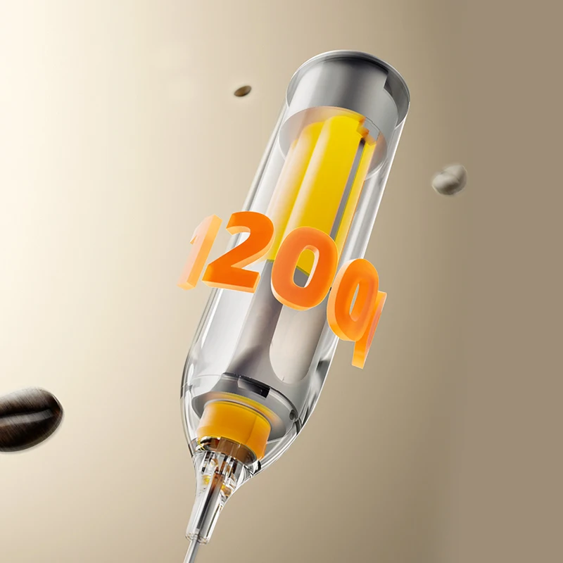 2023 Новое поступление перезаряжаемый автоматический ручной вспениватель молока Usb из нержавеющей стали Электрический вспениватель молока