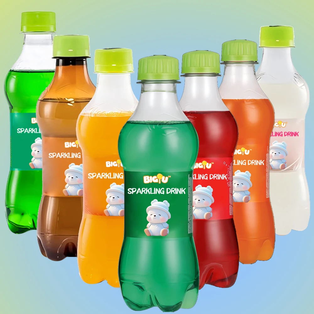 Китайский поставщик напитков оптовая продажа на заказ фруктовый вкус газированные напитки