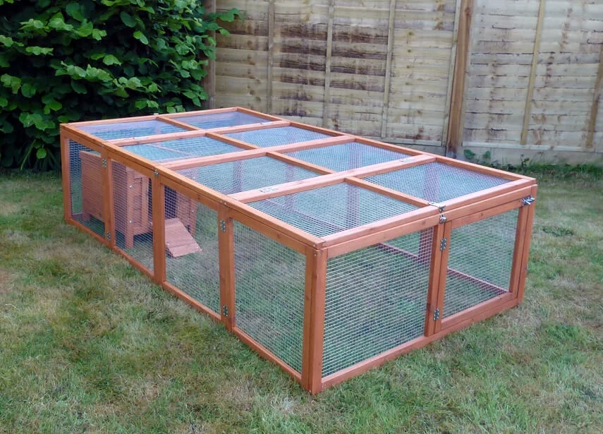 Industrial hutch used industrial indoor double rabbit cages for rabbit sale