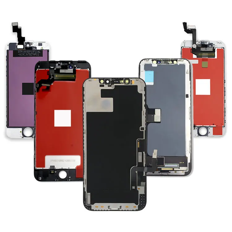 mobile phone lcds touch screen display for iphone 4s 5s 6 6s plus 7 7p 8 8p x xr xs xmax 11 12 pro max lcd replacement