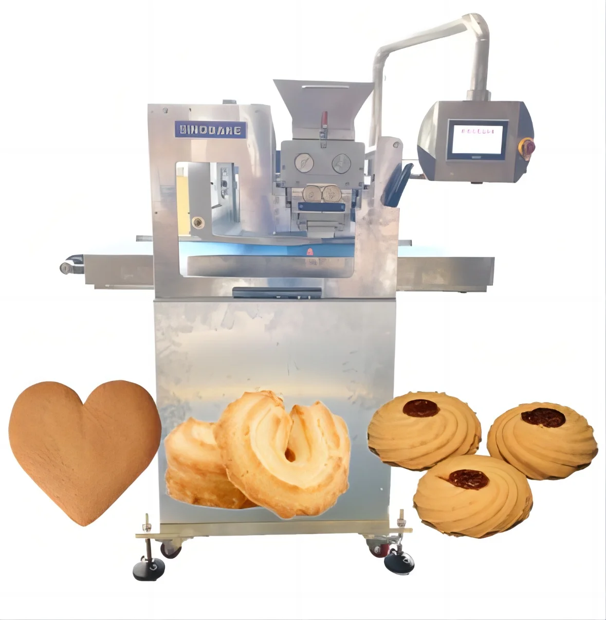 Factory Price Automatic Small Biscuit Making Machine With 304 Stainless Steel Cookies And Biscuit Machine Bakery Machine
