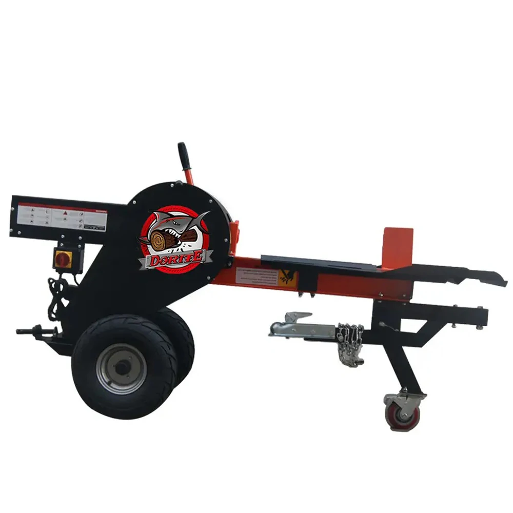 Huike new 34 ton gasoline kinetic fast wood / log splitter