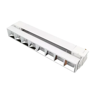 Hot Selling Magnetic Rail Spotlights Shop Studio Indoor linear 30w  track led lighting head