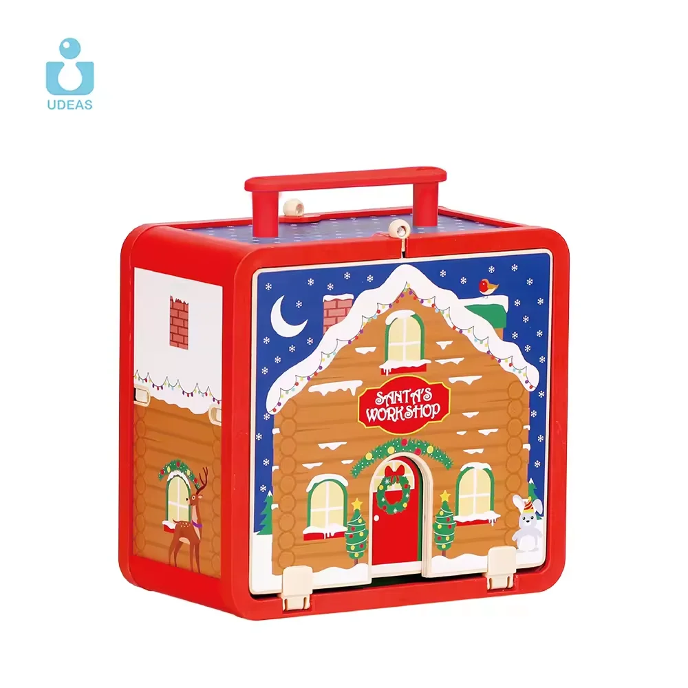 UDEAS Wholesale kids role play unique wooden christmas gift toys set for children babies
