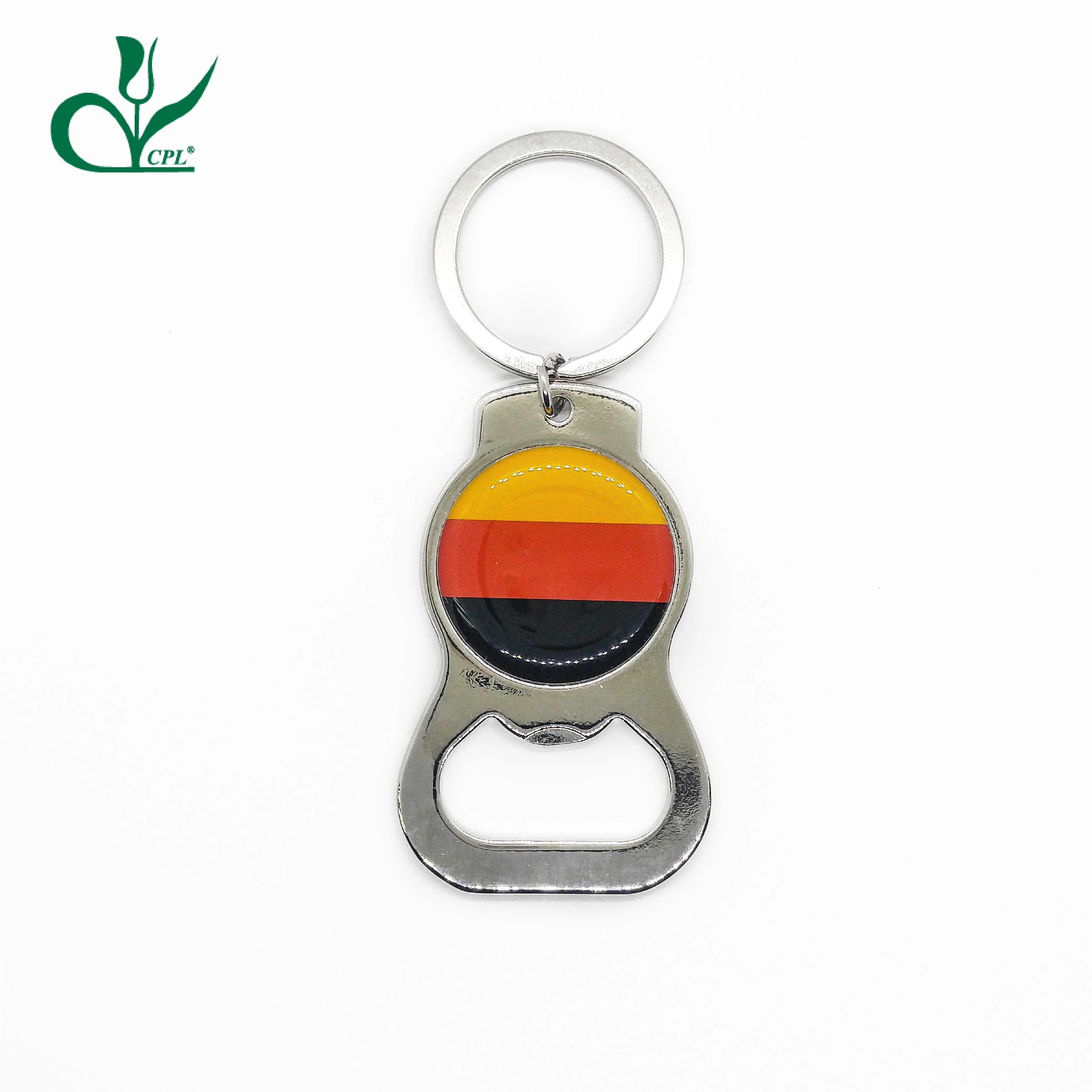 Best Price Custom Blank Modern Shaped Metal Keychain Keyring Bottle Opener