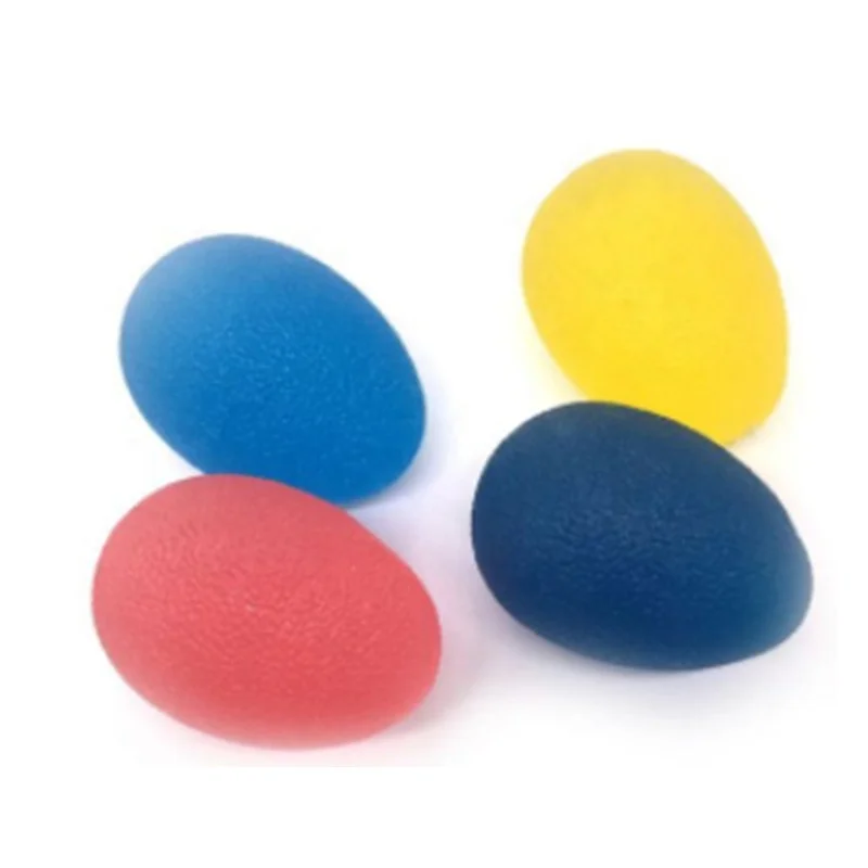 Fitness Colorful TPR Hand Therapy Grip Squishy Stress Relief Balls Elastic Decompression Ball