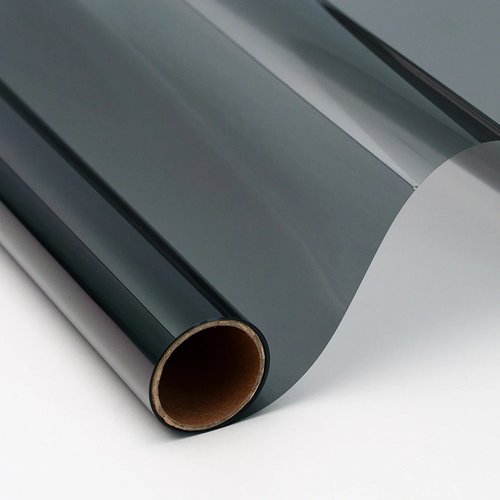 2mil Black Smart Film for Car Window Tint 20%VLT 100%UV Rejection Nano Ceramic Film for Car Window