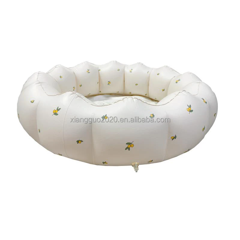 2022 Korean New style Swimming Toys Home Outdoor Baby Paddling Pool Ocean Ball Pool Baby Petal Inflatable Pool
