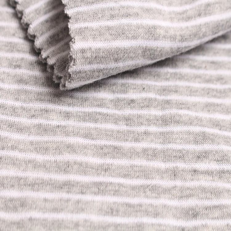 Wholesale high stripes fabric/color-stripes single jers High Quality Clean Up Inventory At A Low Price Stock Fabric