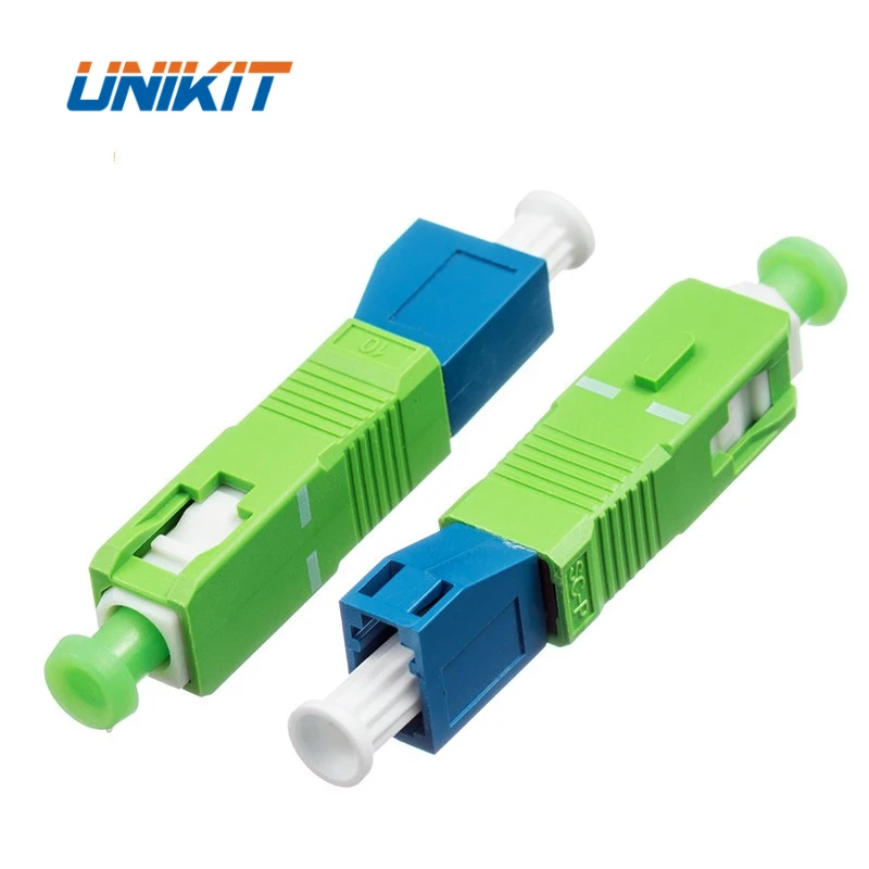 Cost Effective Fiber Optic Adaptor SC Male To LC Female Single-mode Simplex Fiber Optic Hybrid Optical Adapter Converter