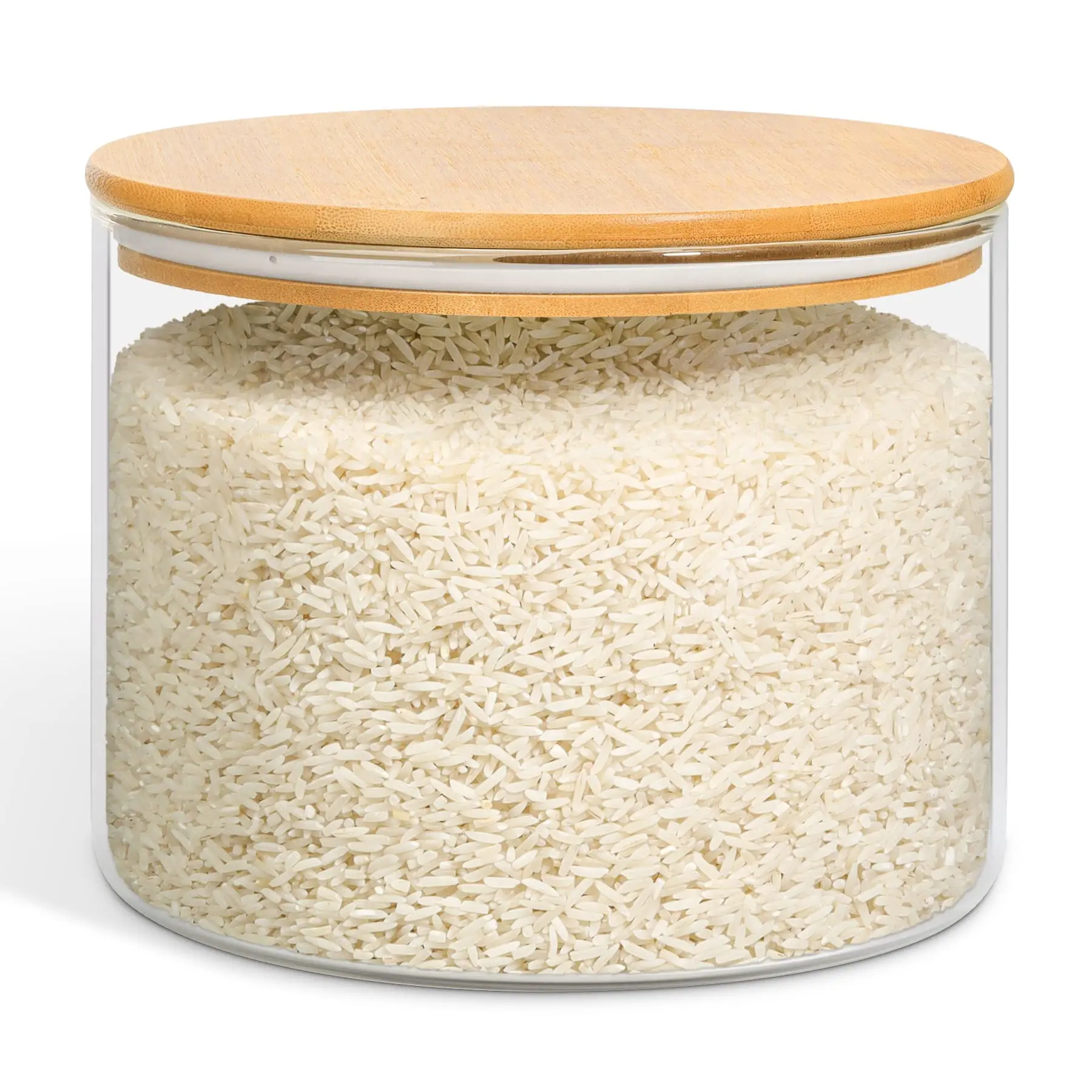 10oz 16oz 300ml 500ml glass Mason Jars Storage Jars for Canning Food Jam Yogurt Juice Bubble Tea Cold Brew with Bamboo Lids