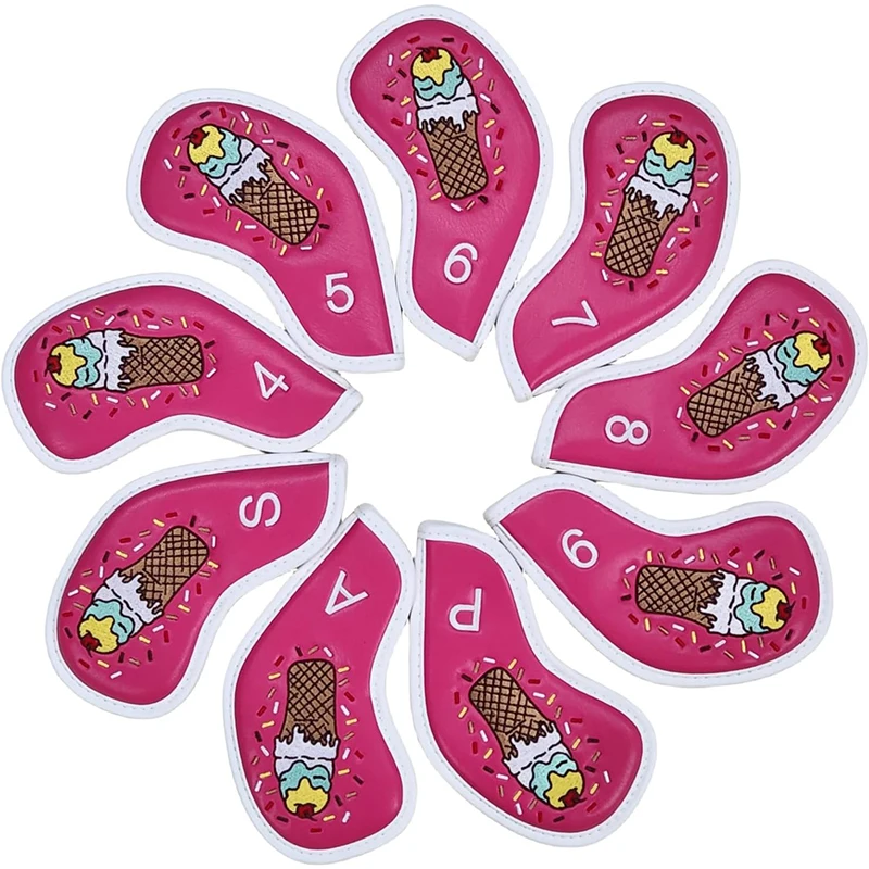 Embroidered Logo Golf Head Covers Set for Personalized Touch