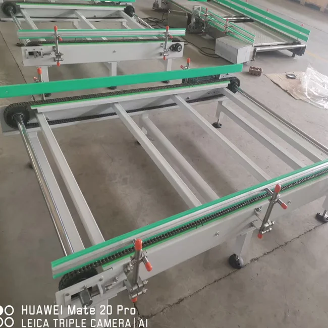 Heavy Duty Pallet Accumulating Roller Chain Conveyor
