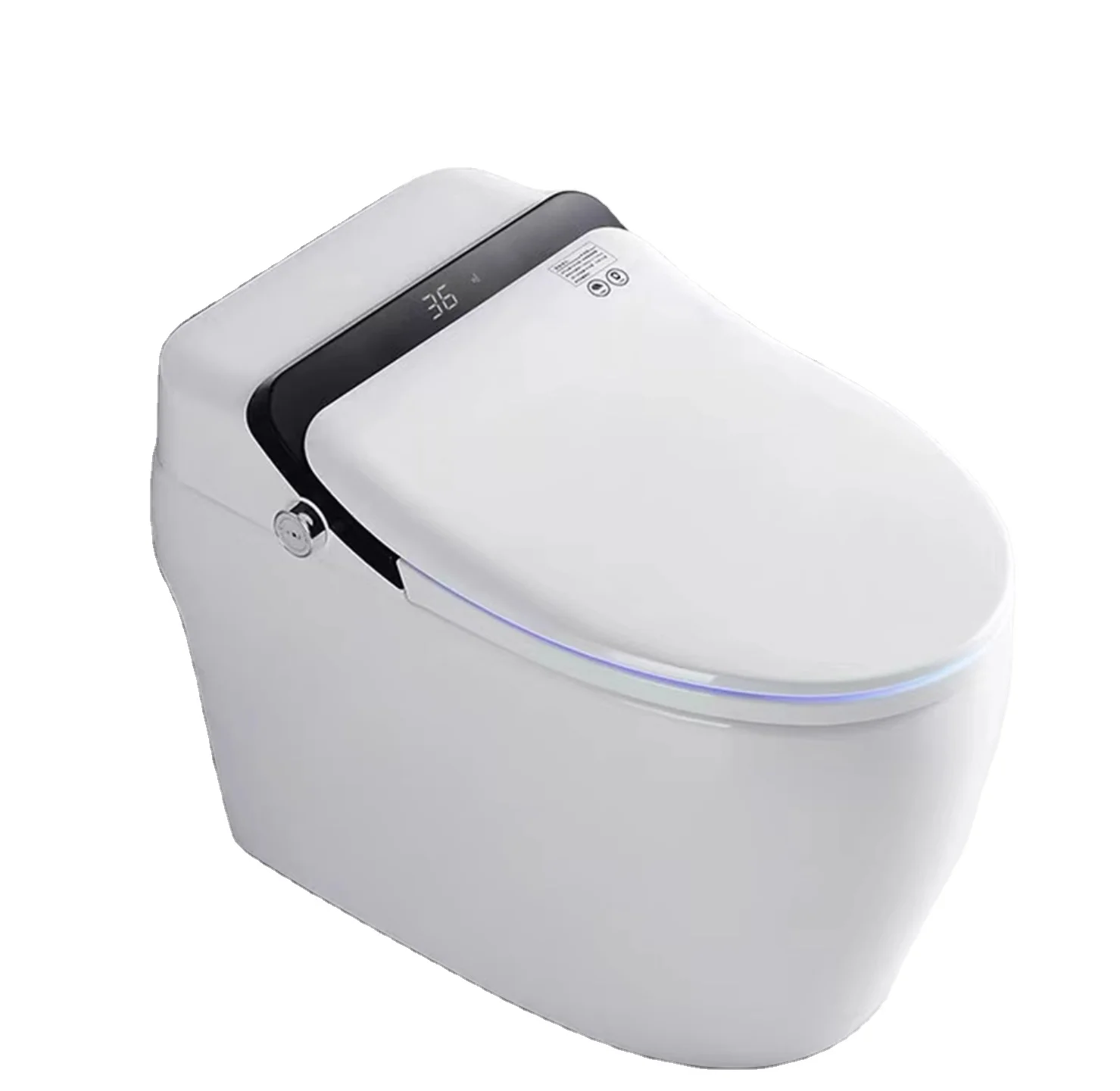 Wholesale Customization bathroom integrated intelligent toilet Intelligent Bidet With The And Ambient Light  Luxury Smart Toilet