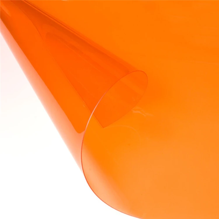 
High Quality Colored Super Clear Pvc Film For Raincoat 