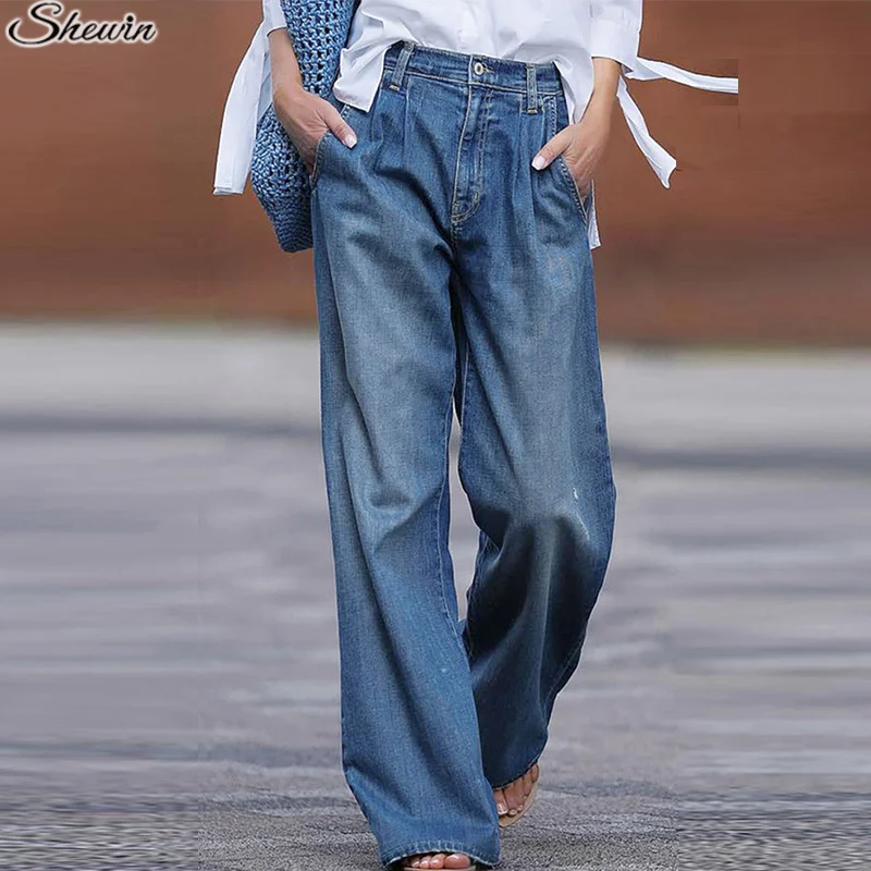 Wholesale High Waist Ladies Denim Jeans Skinny Destroyed Boyfriend Ripped Jeans Women