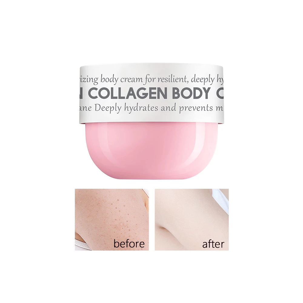 Private Label Organic High Quality Collagen Lotion Crema Blanqueadora De La Piel Whitening Body Cream