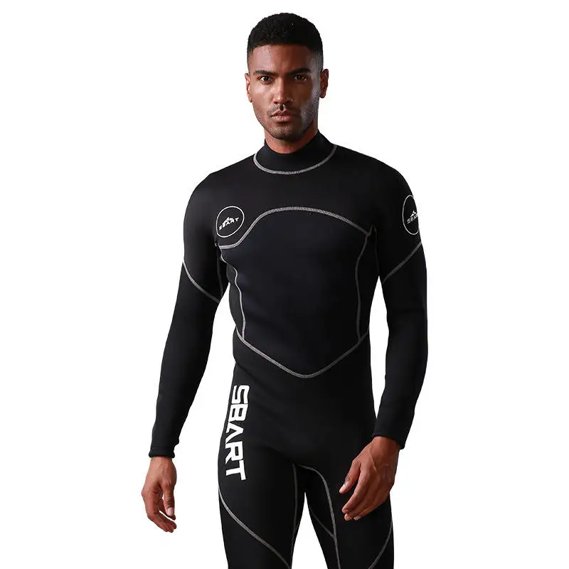 Sbart New Arrival 3MM Wet Suit Thicken Warm Diving Suit Full Body Back Zipper Wet Suit Diving Surfing Neoprene Wetsuit