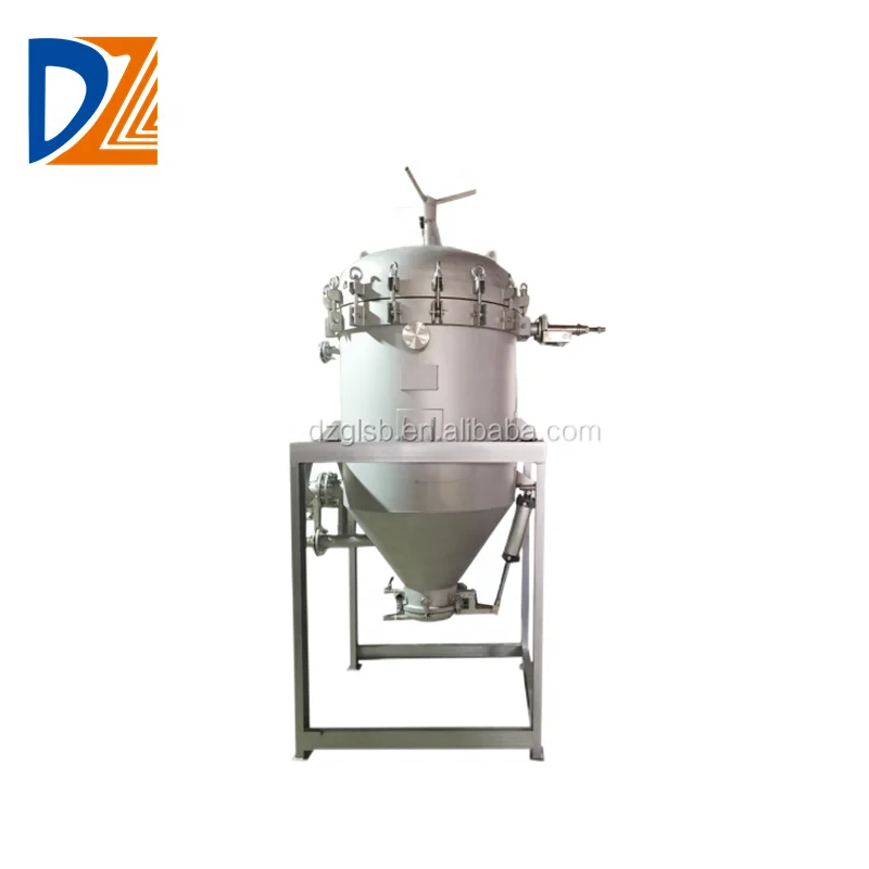 Fully Automatic Candle Filters Vertical Oil Leaf Filter Manufacturer