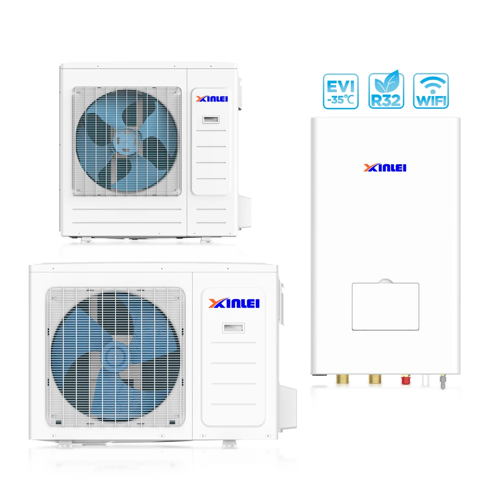 Inverter Heatpump Air to Water Warmepumpe split Inverter Air Source Heat Pump