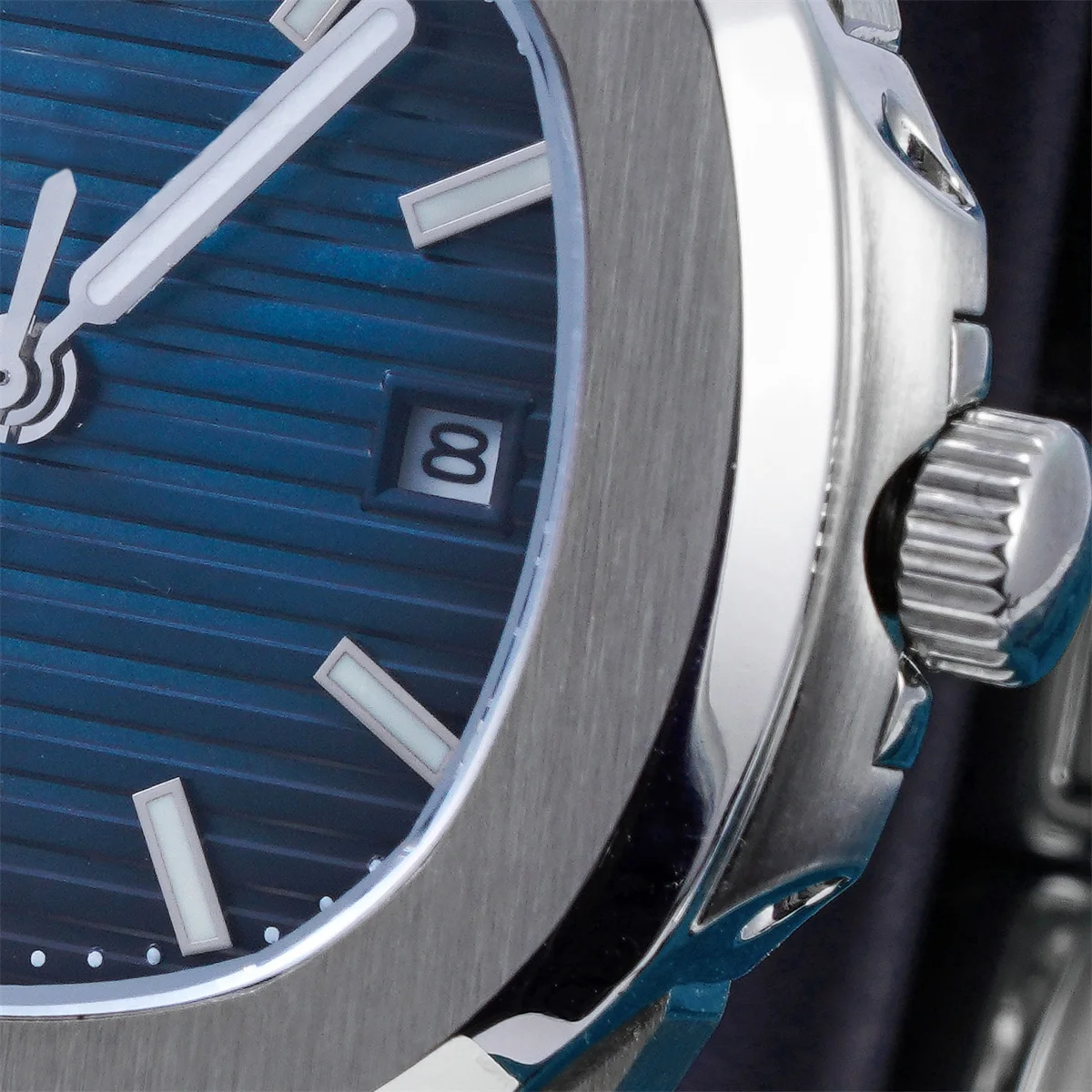 Casual Black Dial Visible Mechanism Wristwatch Luminous Men Watches Wholesale Own Brand Watch Automatic Square Mechanical Watch