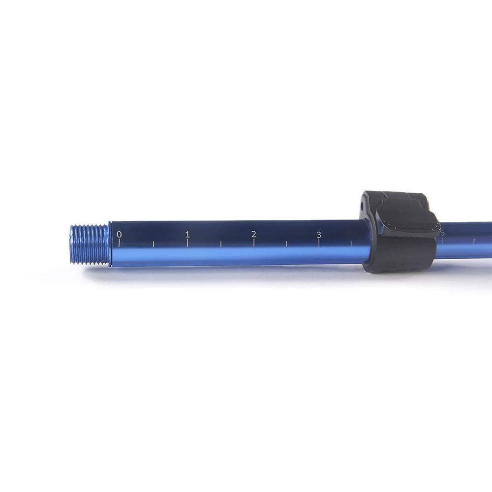Custom Anodized Existing Mold Blue Flip Lock Aluminium Telescopic Pole Telescope Tube Telescoping Rod