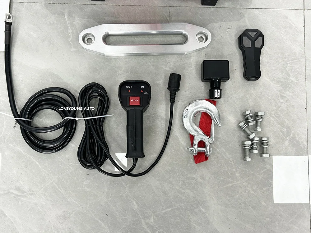 Waterproof 4x4 12V 13000 lbs Fast Speed Off Road Electric  Winches for Sale