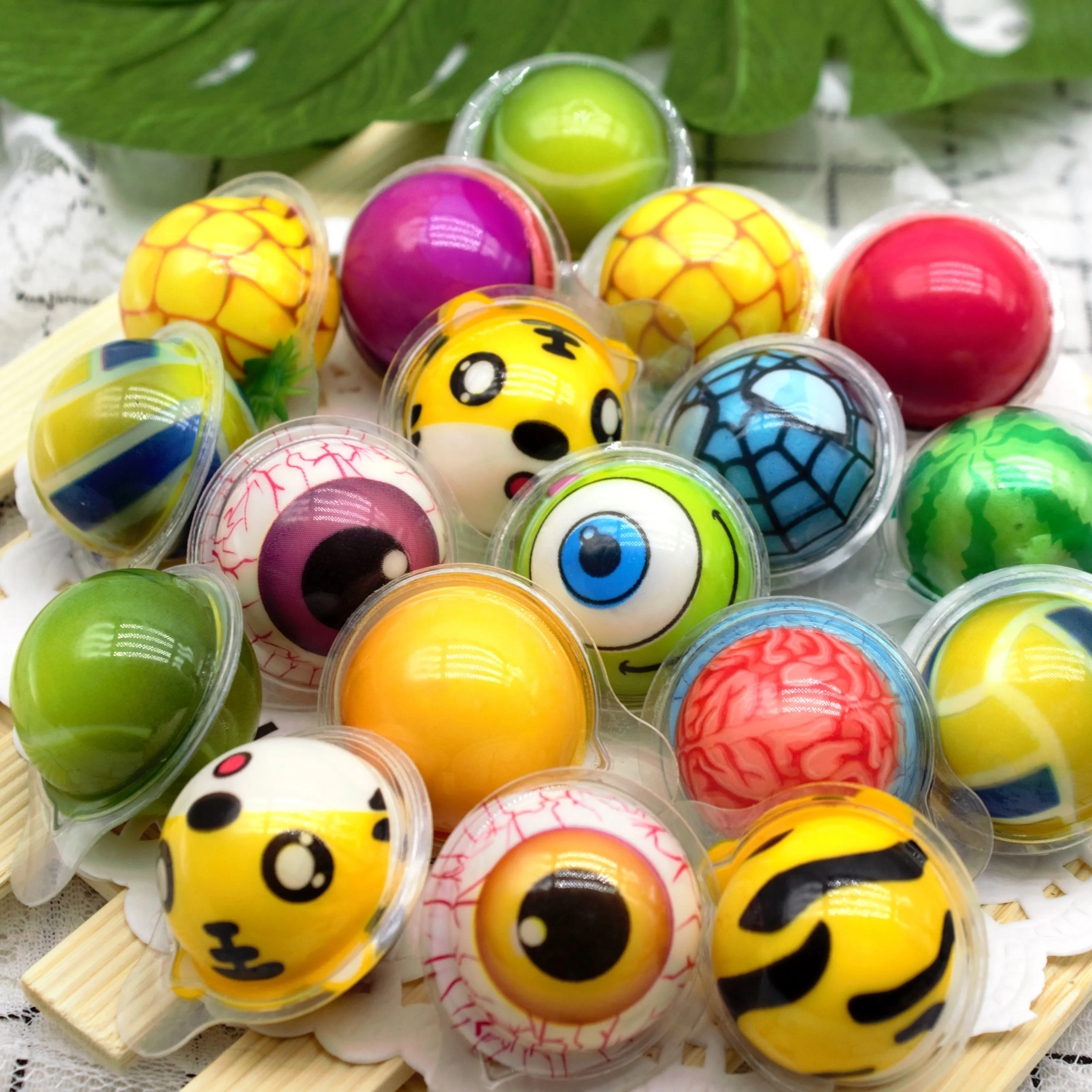 Candy Snack Mixed Fruit Flavor Jam filled Gummy Candy