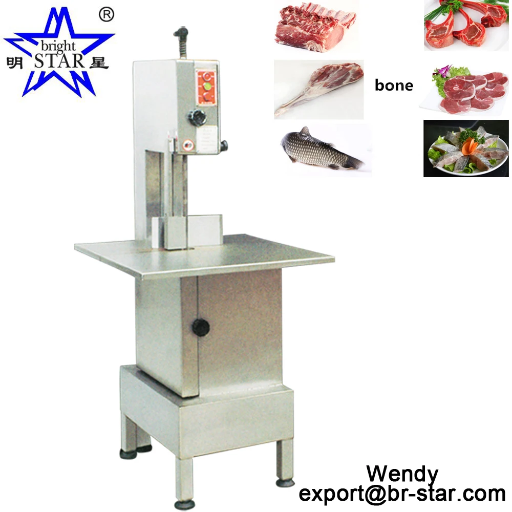 300MM Industrial 1500W stainless steel high quality Electric Frozen butcher bone Meat Cutter Saw Wheel machine