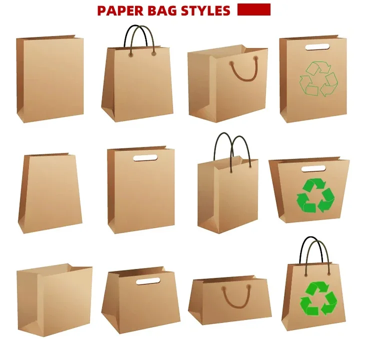 bottom paper packaging bag