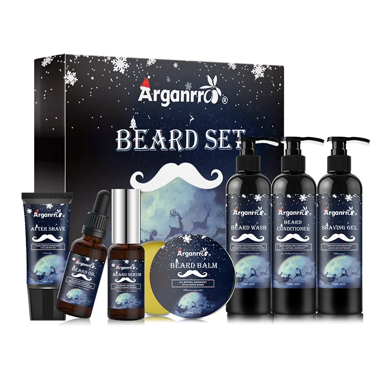 24 Hour Shipping ARGANRRO factory organic natural beard growth serum for men