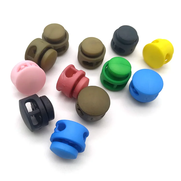 Различные размеры в наличии, блокировка шнура, двойное отверстие, концы шнура цилиндра, Пластиковая Пробка шнура