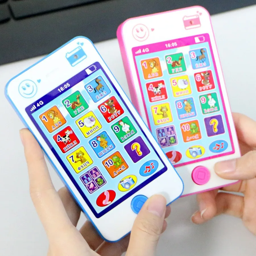 Baby Boy Kids Toy Phone with Music & Lights, Baby Toys 6 to 12 Months 1 Year Old Toys for 1 + Year Old Boy Girl