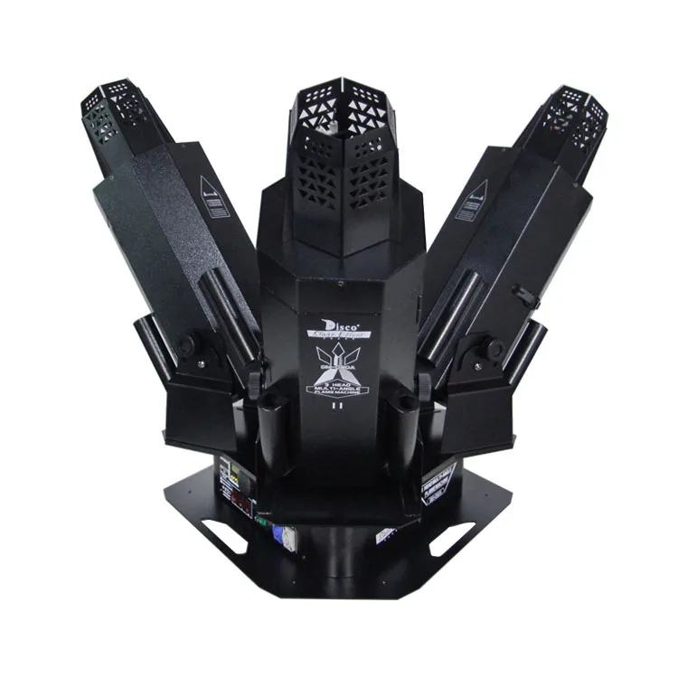 3 heads fire machine triple flame projector with safe channels dmx control for celebration dj wedding party stage disco effects