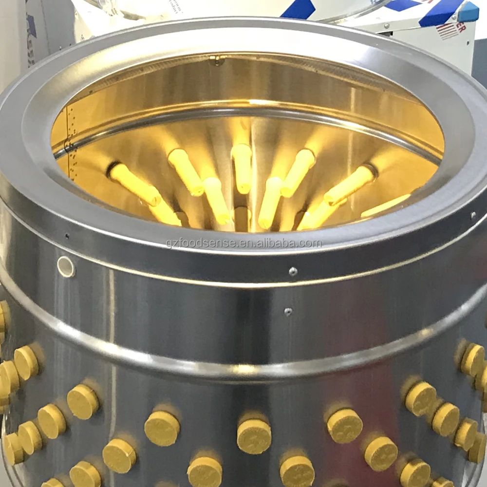 Foodsense 2022 New Feather Poultry Depilation Maquina Plucking Machine Chicken