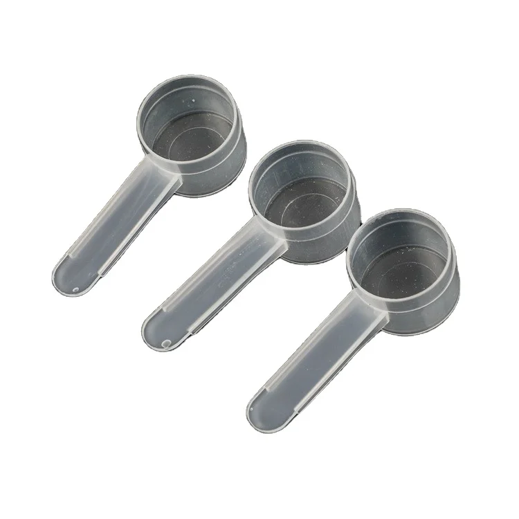5cc 6cc 6.5cc 7cc 7.5cc 9cc 11cc 13cc 14cc Short handle Measuring Scoop Plastic powder Spoons for Fruit protein spice Kitchen