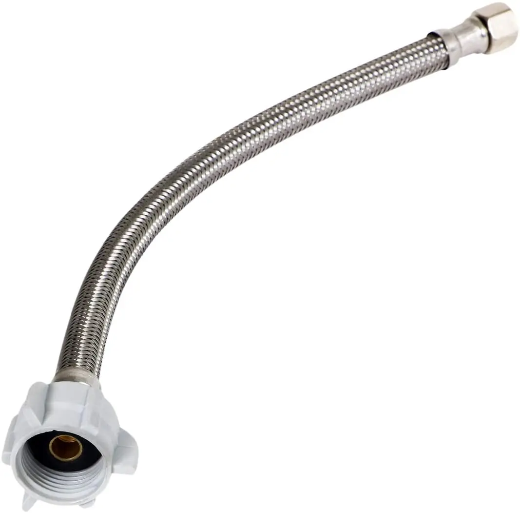 3/8 Compression X 7/8 Female Balcock Nut Toilet Connector Hose 16 Inch