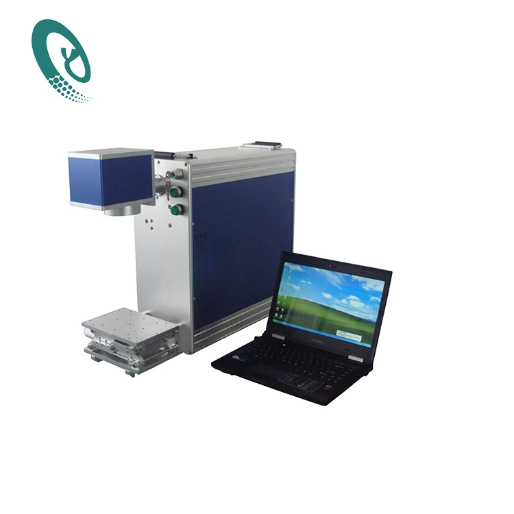 Yiq-Tech Laser printer for pe pipe high speed 30W flying fiber laser marking machine for non metal