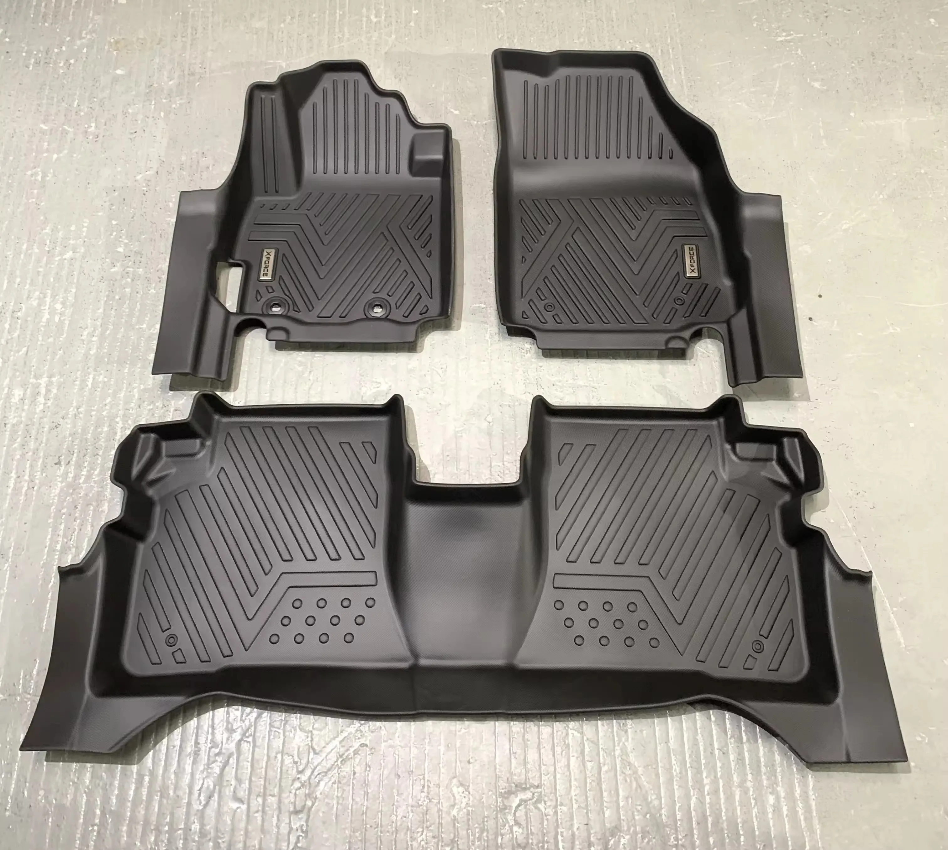 Factory Wholesale Car Interior Accessroeies Auto Floor Mas Rubber Custom 5d Deep Dish Matting for Mitsubishi Xforce