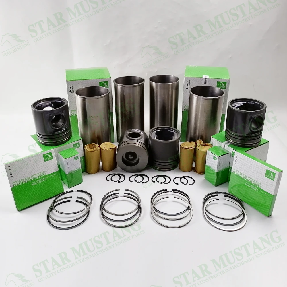  STAR MUSTANG Cylinder Liner Piston For Perkins 1004 Engine Repair Parts