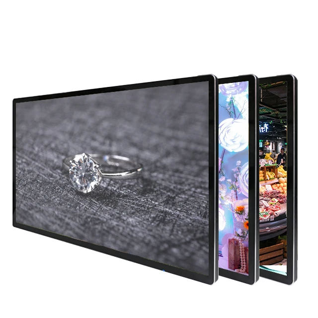 Wall-Mounted Advertising Machine Display Advertising Display Screen For Indoor And Window Digital Signage H ngend