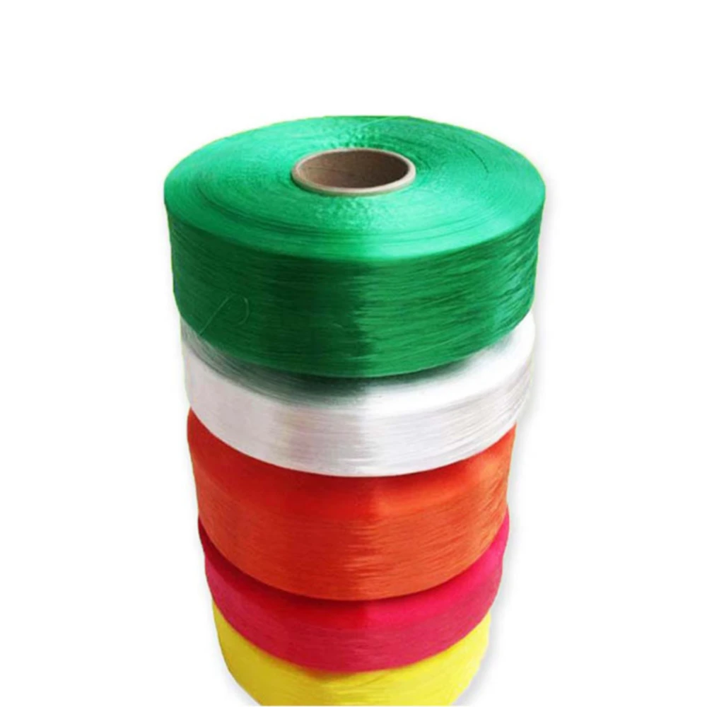 
High Tenacity Spinning 100% PP 0.9-0.92g/m Fiber Polypropylene pp danlain rope 14mm for Construction Forming Fabric 