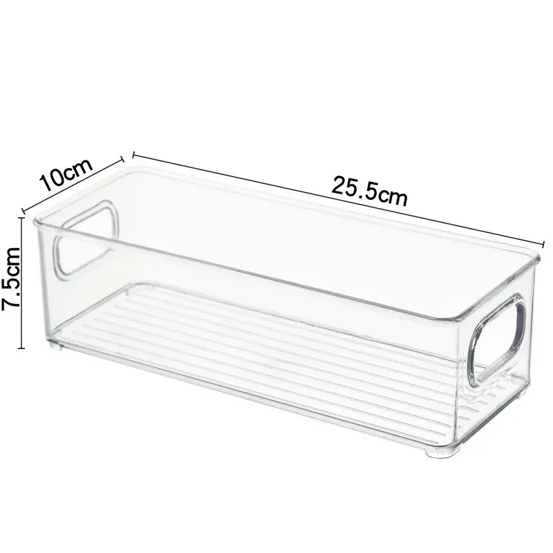 Wholesale Transparent Fridge-Organizer Storage Containers For Fruits And Vegetable Stackable Storage Boxes Kitchen Organizer