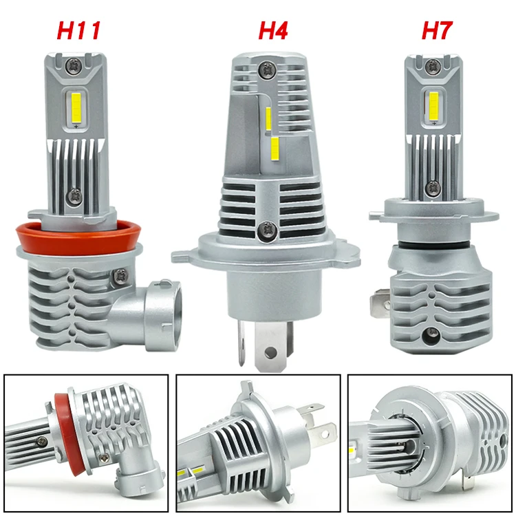 Wholesale M4 80W 24000LM spot beam white light headlight bulb led kit h4 led headlights car h4